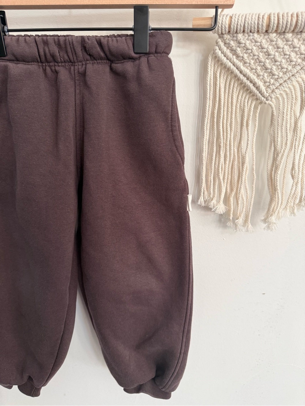 Zara - size 4y - brown jogger sweatpants